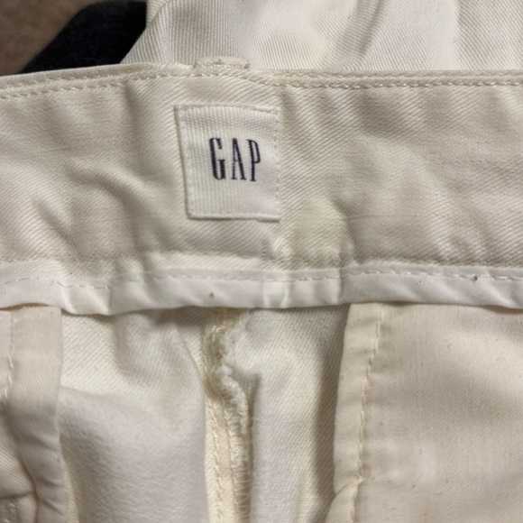 Gap wide leg high-rise white capri jeans - Picture 4 of 5